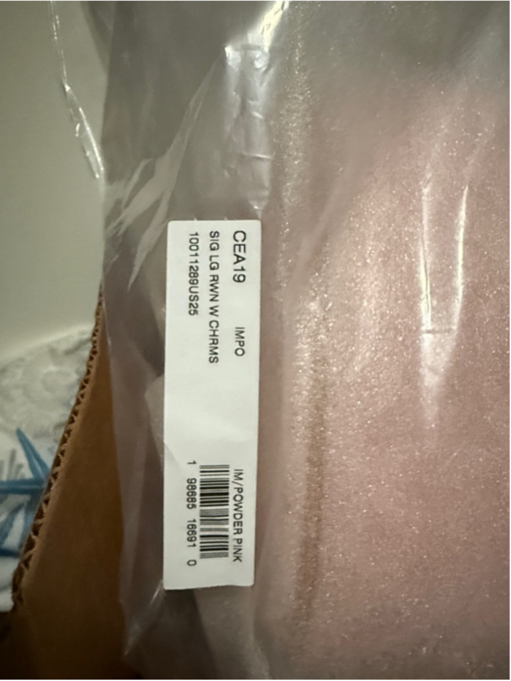 NEW Authentic Coach Large Rowan Satchel In Pink Signature Canvas With Charms NWT - Picture 12 of 12